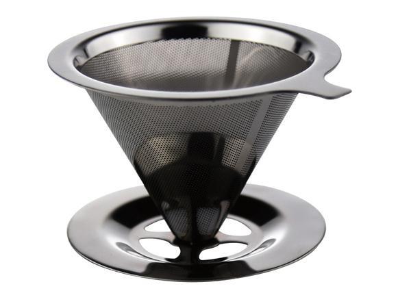 18/8 Stainless Steel Coffee Filter Drip Cone Coffee Filter Drip Cone For Camping