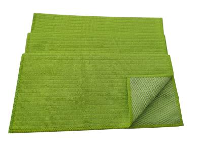O pano da lavagem do prato de pano de limpeza de Microfiber do agregado familiar fez malha o pano de Microfiber
