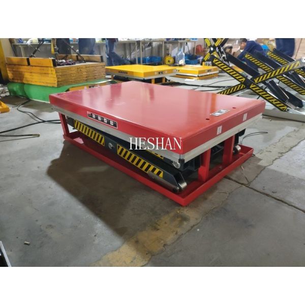 1000kg-4000kg Hydraulic Lift Table Electric Scissor Lifts Fixed Lifting Hydraulic Table