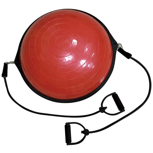 PVC ABS Yoga Massage Balls Pilates Fitness 25cm Yoga Balance Half Ball