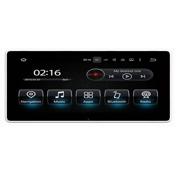 Ouchuangbo 10.25 inch car audio android 7.1 for Mercedes Benz C class 2014-2015 with 1024*600 bluetooth SWC calendar