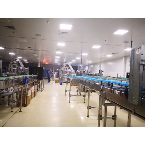 18000BPH PLC Pure Water Filling Machine 7.3W OPS Label