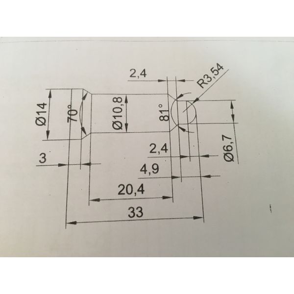 Ceramic Dowel Pins Electrical Insulating Zirconia Ceramic Projection Welding Pin
