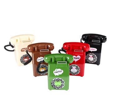 New promotion gift creative product retro telephone shape saving bank