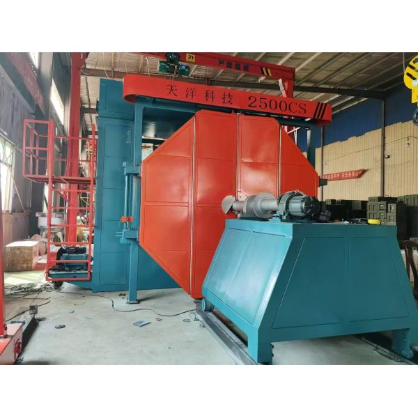 Advanced 2 Carriage Shuttle Rotoplastic Machinery With 10-50min Heating Time
