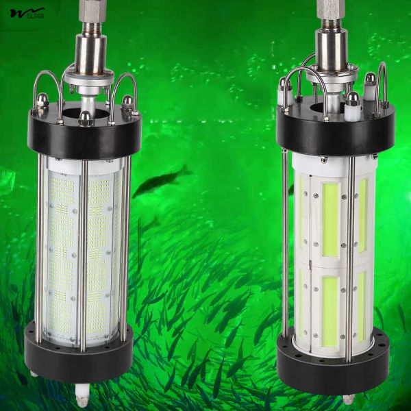 IP68 LED Underwater Fish Lure Lamp for 220V Power Sea Fishing Raft Night Fishing Boat