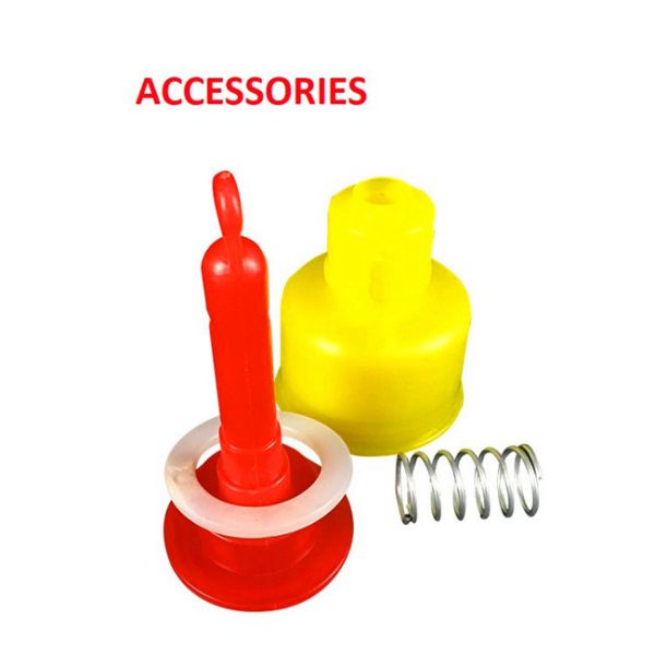 HDPE птицы Waterers колокола фидеров цыпленка Plasson пластиковый