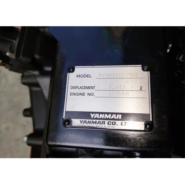 водяное охлаждение металла собрания двигателя дизеля 74.5kw 4TNV106T материальное для экскаватора