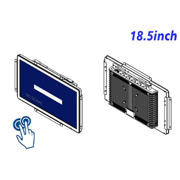 18.5-Inch Touch Screen for Medical Devices and Public Information Displays