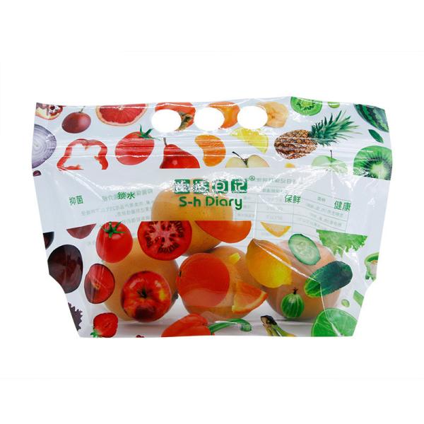 Sacos de embalagem vegetais do polietileno OPP, saco do armazenamento do fruto de L260mm