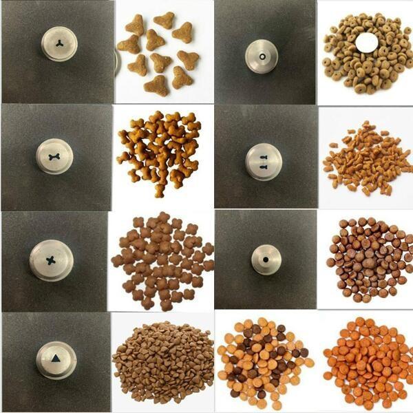 Chaîne de fabrication sèche fonctionnelle multi d'aliments pour chiens 150kg/h
