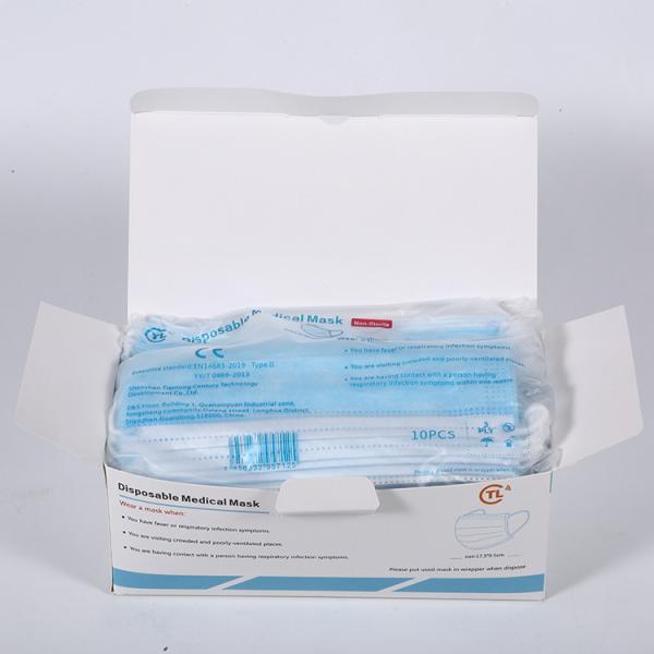 Face mask 3 ply disposable medical suppliers custom surgical mascarilla facemask