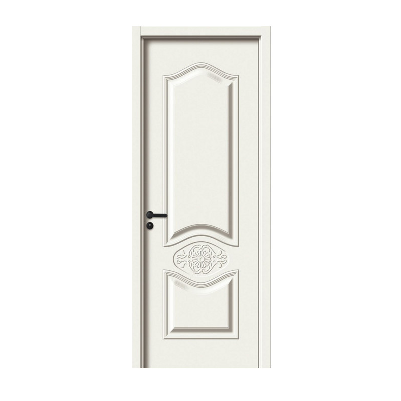 Factory Price Other 3 Panels Solid Door Core Primer Molded Room Carving Interior Wooden Doors for Apartment