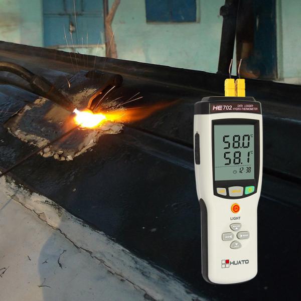 Tipo ponta de prova do apoio 8 do par termoelétrico do registador de dados da temperatura da indústria pesada de KJETNSRB