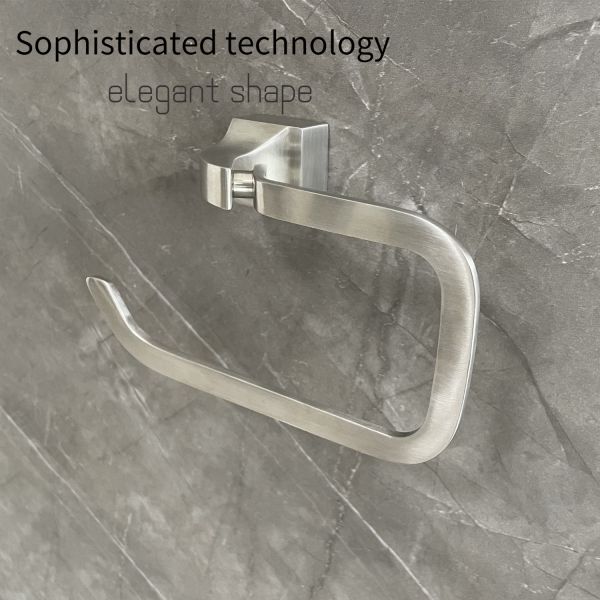 6.8 Inch Modern Toilet Paper Roll Holders Hotel Bathroom OEM Acceptable