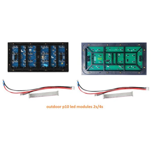 7500 CD/Sqm IP65 SMD3535 RGB P10 Led Display Module