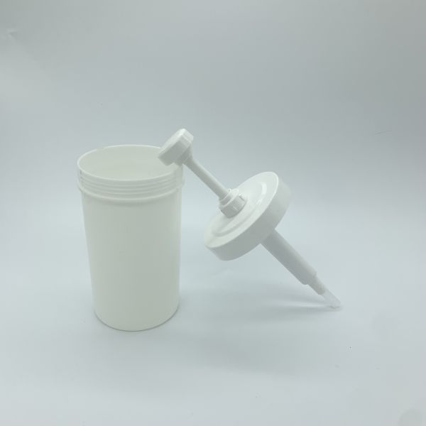 UK10 550ML bottle with special cap for pressed jam syrup pump