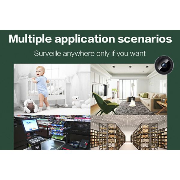 Ariza Smart Mini Wireless Wifi Cctv Camera 1080P Wireless Hidden Camera