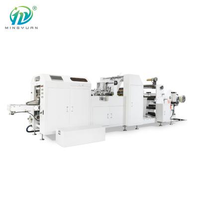 Saco de papel inferior quadrado automático que faz a máquina para Fried Food