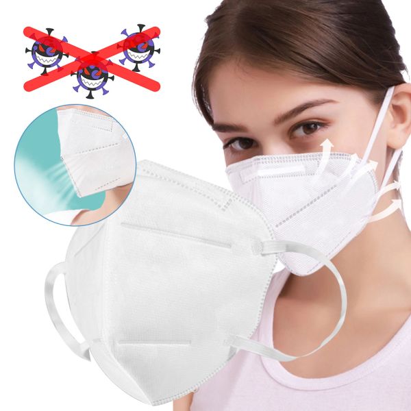 Personal Safety KN95 Face Mask 3 Ply Surgical Medical Respirator Dust Mask