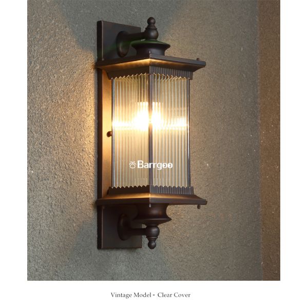 European Classical LED Outdoor Wall Lights Luxury Style E27 Socket For Hotel Bedroom