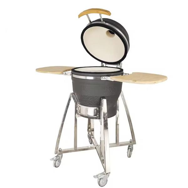 Outdoor BBQ 18 Inch Ceramic Grill For Grilling Chicken Fish And Meat