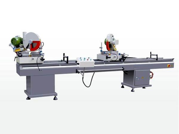 Double Head Mitre Saw Window and Door Machinery for Aluminum Profile,Aluminum Window Machine