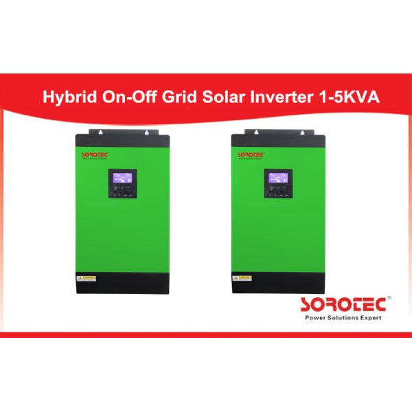 1000 - 5000va Grid Tie Power Inverter , Off Grid Solar Power System with PWM Solar Charge Controller