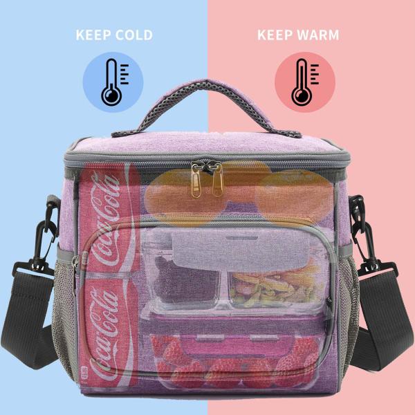 Adult Lunch Box Thermal Cooler Bag Lunch Container for Women Men Work Picnic