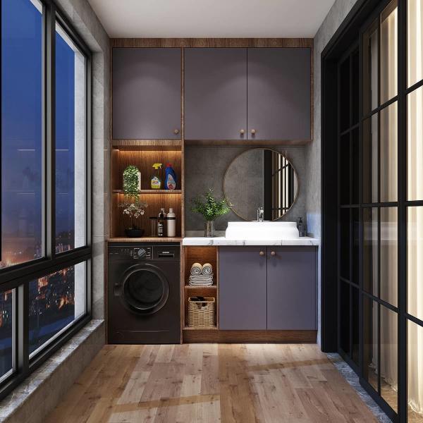 Fabrication d'armoire de buanderie en acier inoxydable 304 316 poli et résistant aux intempéries