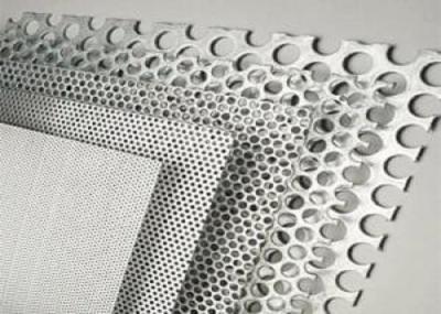 Square Holes Perforated Aluminum Sheet 1060 Thickness 3mm Hole Diameter 0.5 - 6mm