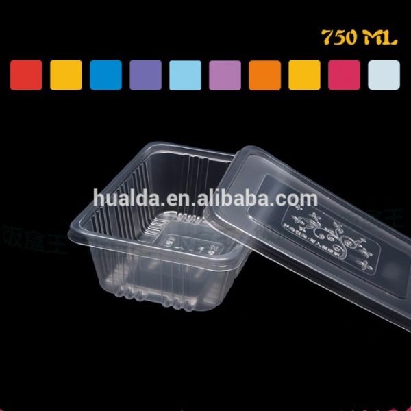 Plastic dome lid cover thermoforming machine for paper food box