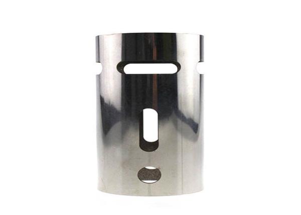 Power Coated Sheet Metal Fabrication Services Aluminum 6063 Round Tube