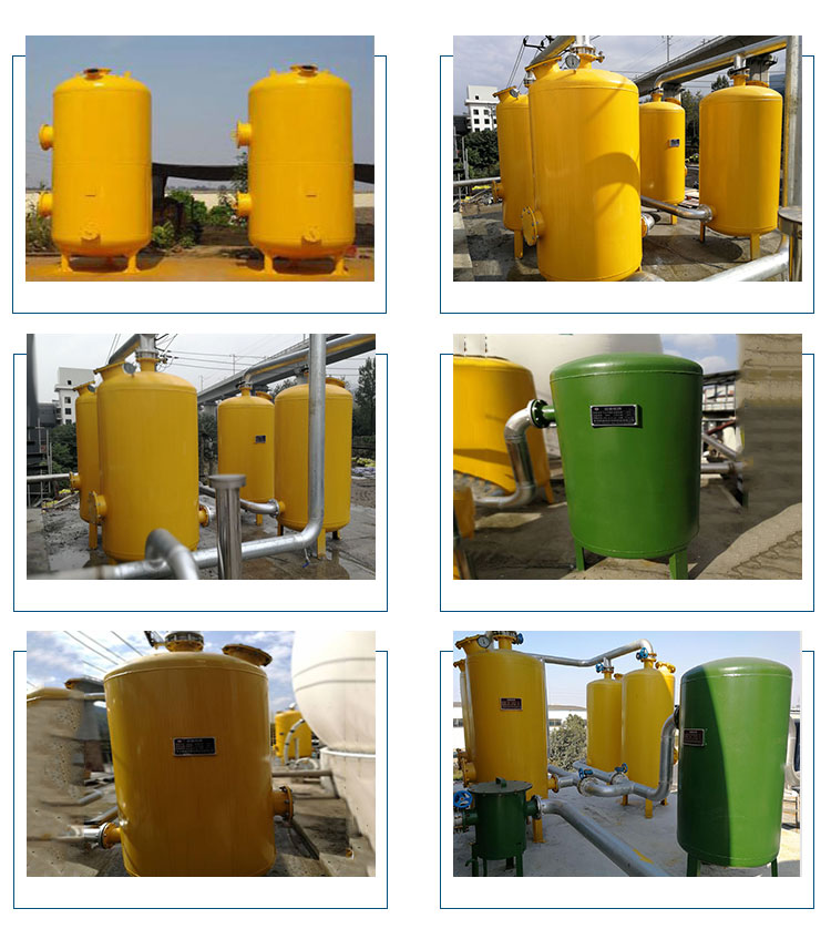 Оборудование очищения лэндфилл-газа фильтра 10PPM H2S с обезвоживателем и Desulfurizer