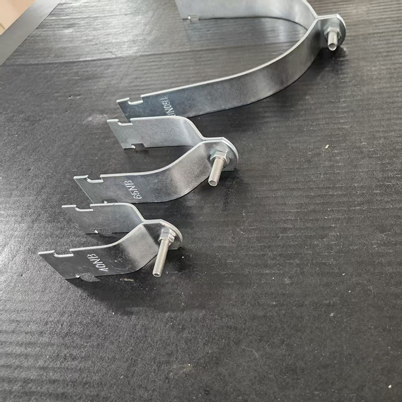 Galvanized Iron Metal Pipe Unistrut Conduit Hanger Electrical EMT Conduit Clamp