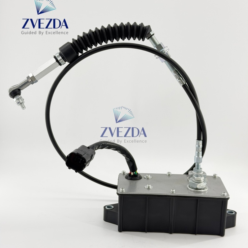 12V Square Accel Actuator Throttle Motor AC1000 004036 For AC1000 FR60 FR65 Small Excavator Spare Parts