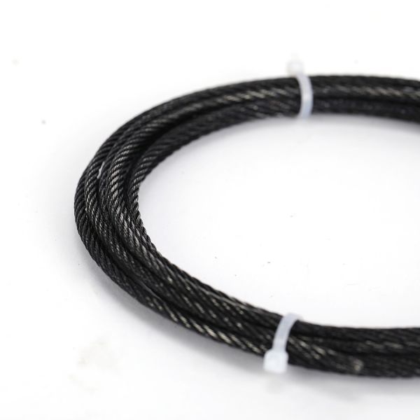 Safety One Stop Service Stainless Steel Wire Rope / Black Stainless Steel Cable multi strand