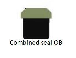 Customized Two Way Rod Seals For Hydraulic Cylinders PTFE Material And Customization