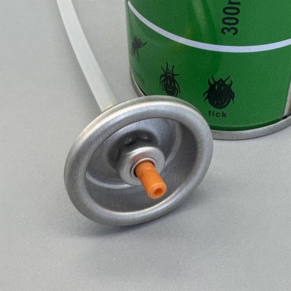 Versatile water based insecticide valve actuator for multiple uses with