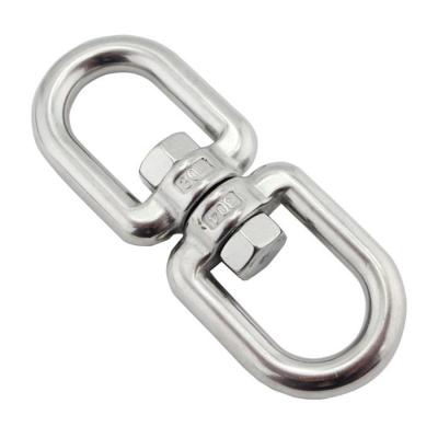 Polished Rigging Stainless Steel Eye To Eye Swivel Corrosion Resistance