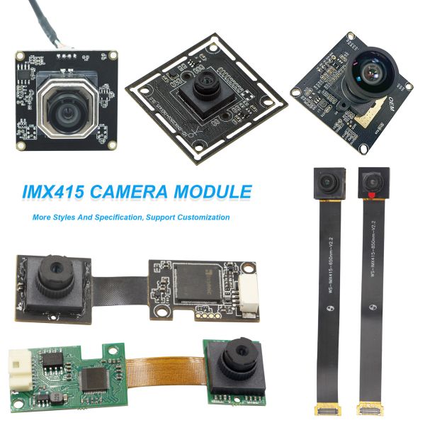 OEM 4K 8MP IMX415 Full HD H.264 USB Mini CMOS Camera Sensor Module for Robotics AI