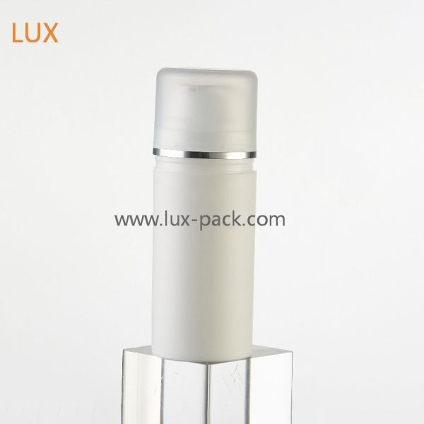 Botella de 30 ml con bomba sin aire de 100 ml 0.12 ml descarga para el cuidado de la piel