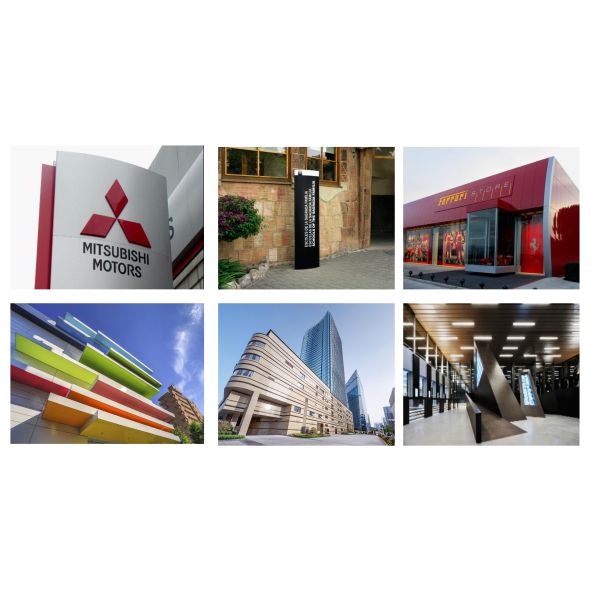 Mirror Alucobond  ACP Drawing Aluminum Composite Panel For Billboard Cladding , Curtain Wall Eaves Outdoor Wall Panel And Interior Decoration ACP Decorative Wall Panels