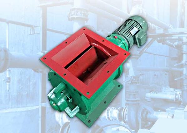 Star Shaped Unloading Rigid Impeller Feeder For Nuts Almond Sunflower Seed