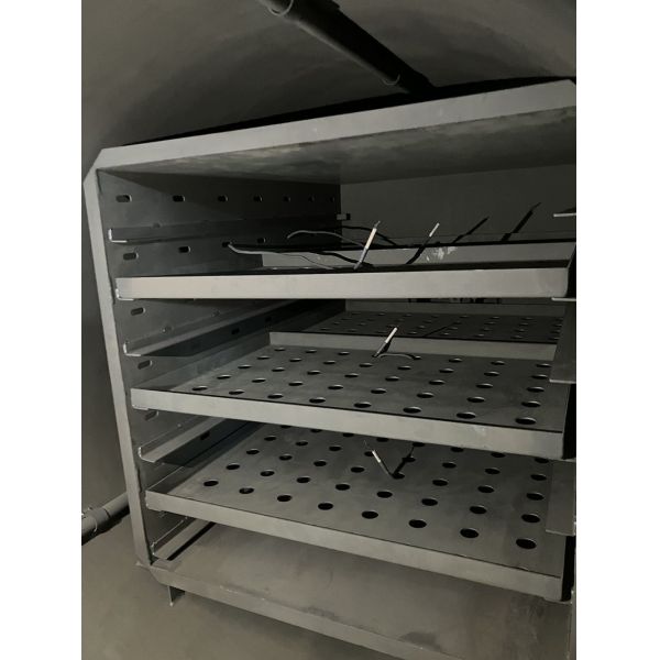 SUS310S Vertical Muffle Furnace Electric Vacuum Nitrogen Hydrogen Atmosphere