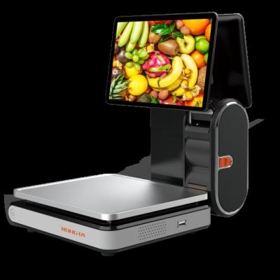 AURORA Y2L-AI AI Label Scale Smart Check Out Scale  With 16GB EMMC Storage