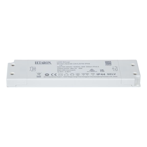 EU Ultra Thin Led Driver LED Light Power Supply Transformer 220-240VAC To 24VDC