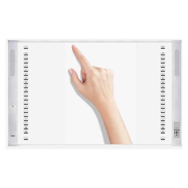 98 inch Education Interactive Whiteboard , 32768x32768 Infrared Touch Monitor