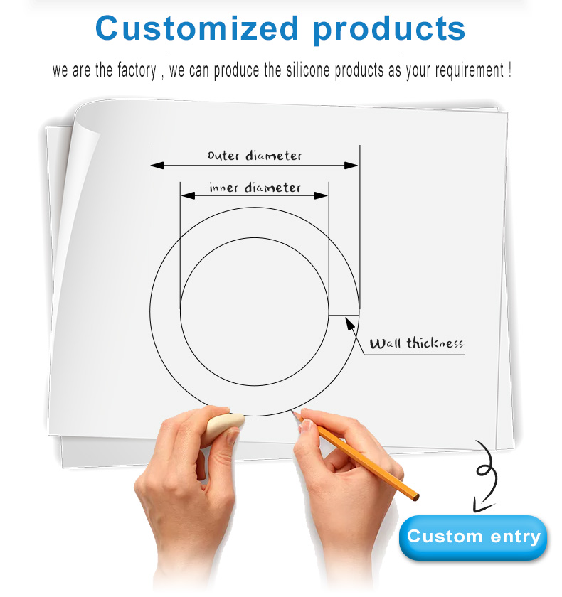 White Medical Silicone Tube OEM Tracheostomy Tube Silicone