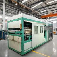 Full-Automatic Plastic Thermoforming Machine for 1220*710mm Forming Area and 180mm Max Forming Depth